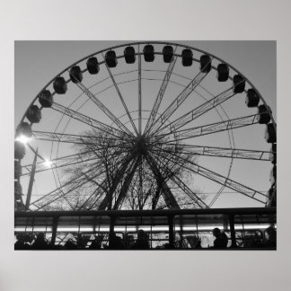 Big Wheel Edinburgh Poster