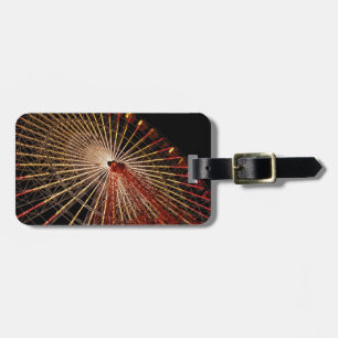 Big Wheel Funfair Night.jpg Luggage Tag