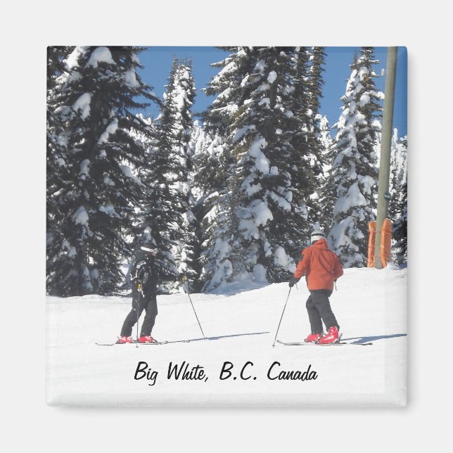 Big White, B.C. Canada Magnet (Front)