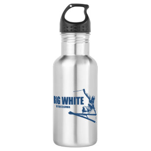Big White British Columbia Skier 532 Ml Water Bottle