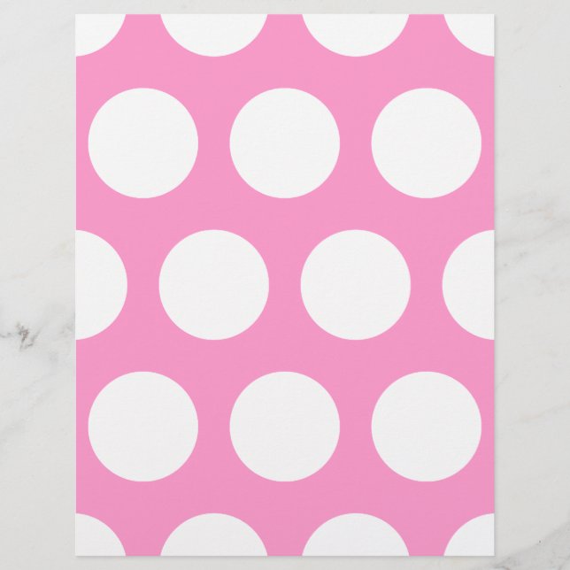 Big White Polka Dots Letterhead (Front)