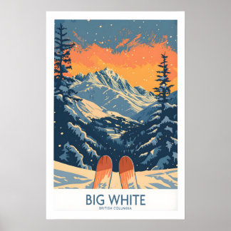 Big White Ski Print - British Columbi 1