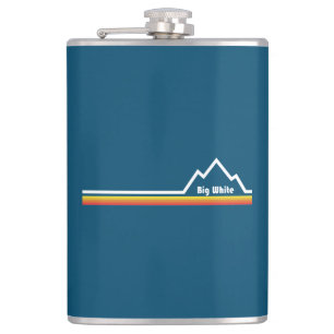 Big White Ski Resort Hip Flask