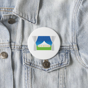 Big White Tent 7.5 Cm Round Badge