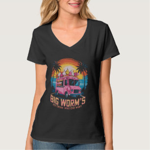 Big Worm's Ice Cream Whatchu Want Funny ice cream  T-Shirt