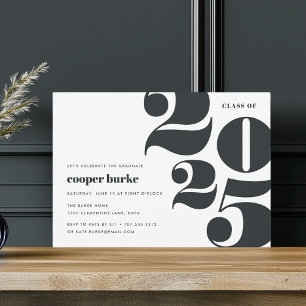 Big Year   Graduation Party Invitation