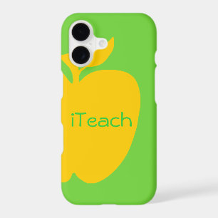 Big Yellow Apple Teacher's iPhone 7 Plus Case