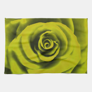 Big Yellow Rose Tea Towel