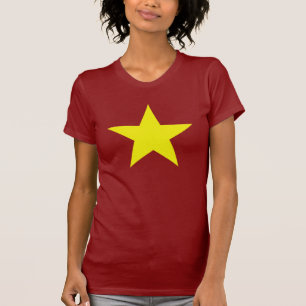 Big Yellow Star (womans fitting) T-Shirt
