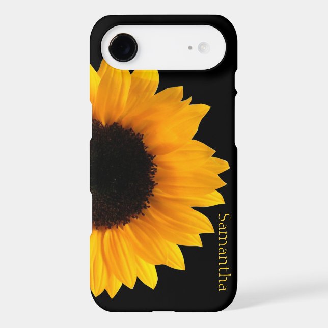 Big Yellow Sunflower iphone 7 Case (Back)