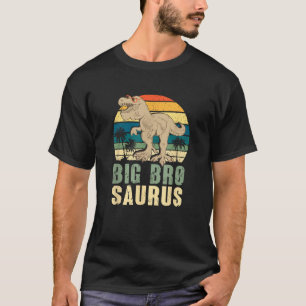 Bigbrosaurus T Rex Dinosaur Brother Funny Family M T-Shirt