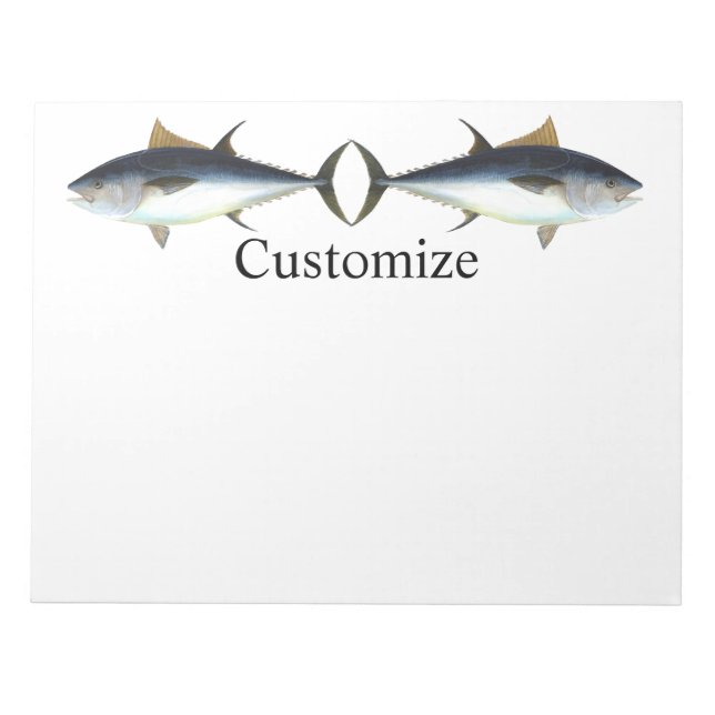 Bigeye Tuna Style Thunder_Cove Notepad (Front)