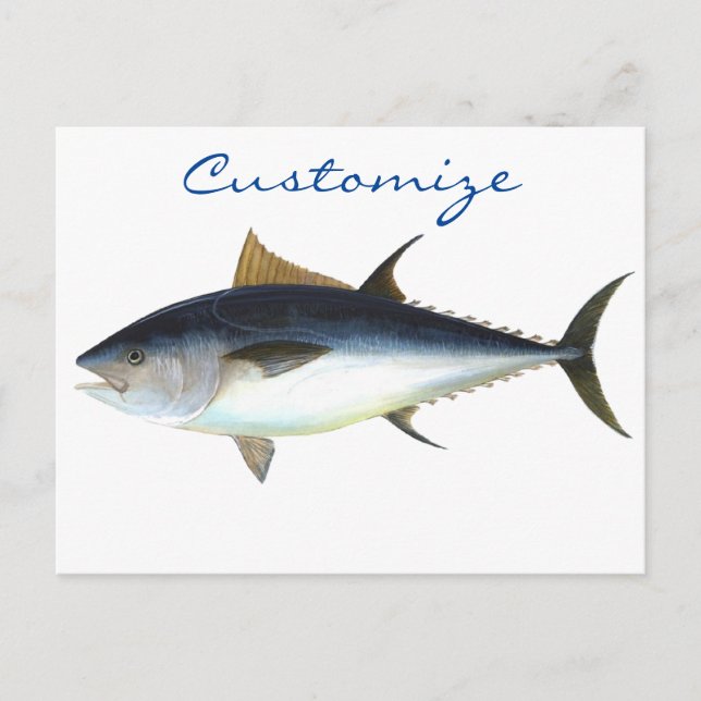 Bigeye Tuna Style Thunder_Cove Postcard (Front)