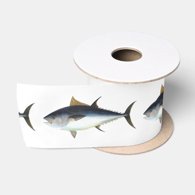 Bigeye Tuna Style Thunder_Cove Satin Ribbon (Spool)