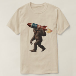 Bigfoot 4th of July T-Shirt