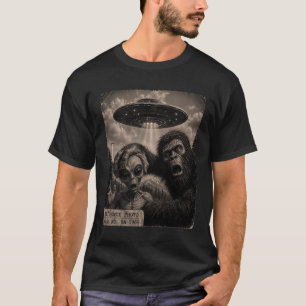 Bigfoot Alien Evidence Photo Case No 9A 1969 UFO S T-Shirt