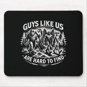 Bigfoot Aliens Mothman Loch Ness Monster Dads Mouse Pad