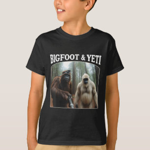 Bigfoot & Yeti Funny Sasquatch Bigfoot Vlogs F T-Shirt