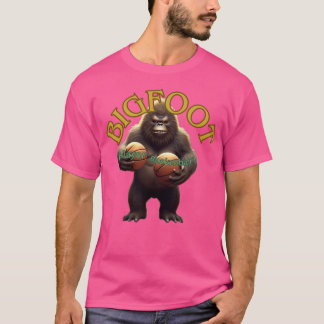 Bigfoot And Basketball T-Shirt