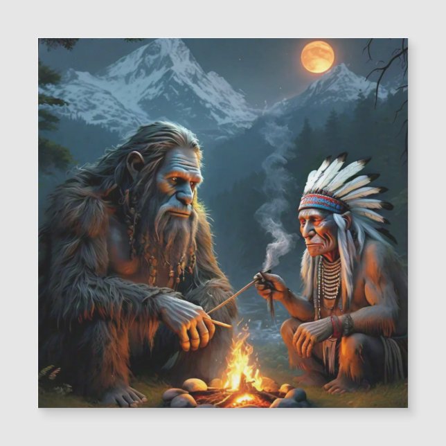 Bigfoot and Chief Moonlit Forest Gatherin (Front)