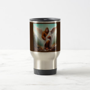 Bigfoot Angel Travel Mug