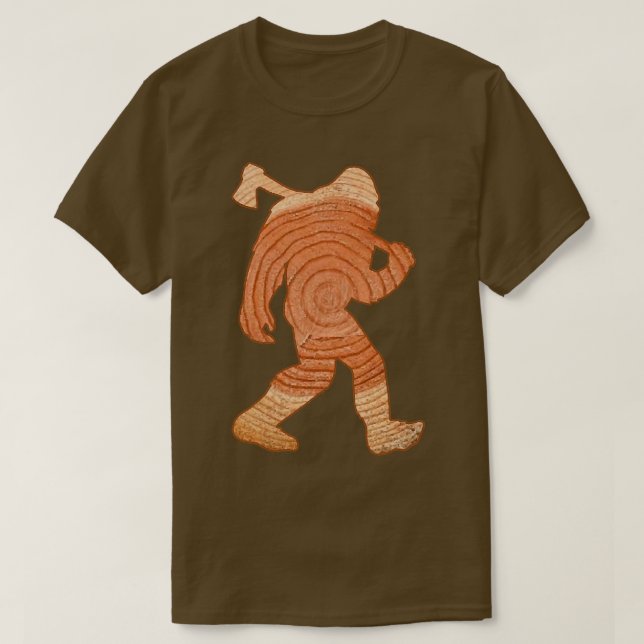 Bigfoot Arborist T-Shirt (Design Front)