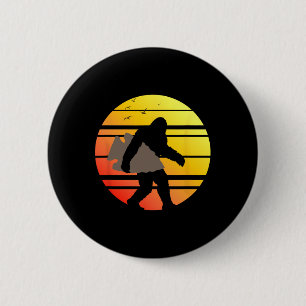 Bigfoot Arrowhead Hunting Indian Arrowhead Collect 6 Cm Round Badge