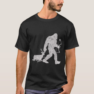 Bigfoot Bags A Deer Big Foot Deer Bow Hunting T-Shirt