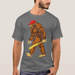 Bigfoot Baseball for Men Women Boys Girls Kids Sp T-Shirt
