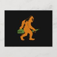 Bigfoot Beer Sasquatch Yeti Beer Lover Beer Bottle