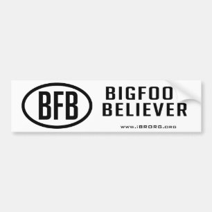 Bigfoot Believer Bumper Sticker