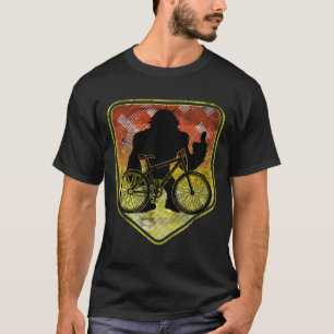 Bigfoot Biking Mountain Bike Mtb Funny Biker Sasqu T-Shirt