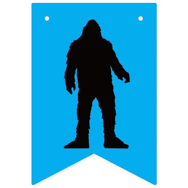 BIGFOOT Birthday custom bunting banner (Third Flag)