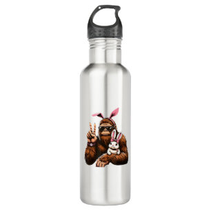 Bigfoot Bunny Funny Easter Day Sasquatch T-Shirt 710 Ml Water Bottle