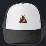 Bigfoot Bunny Funny Easter Day Sasquatch T-Shirt Trucker Hat<br><div class="desc">Bigfoot Bunny Funny Easter Day Sasquatch T-Shirt</div>