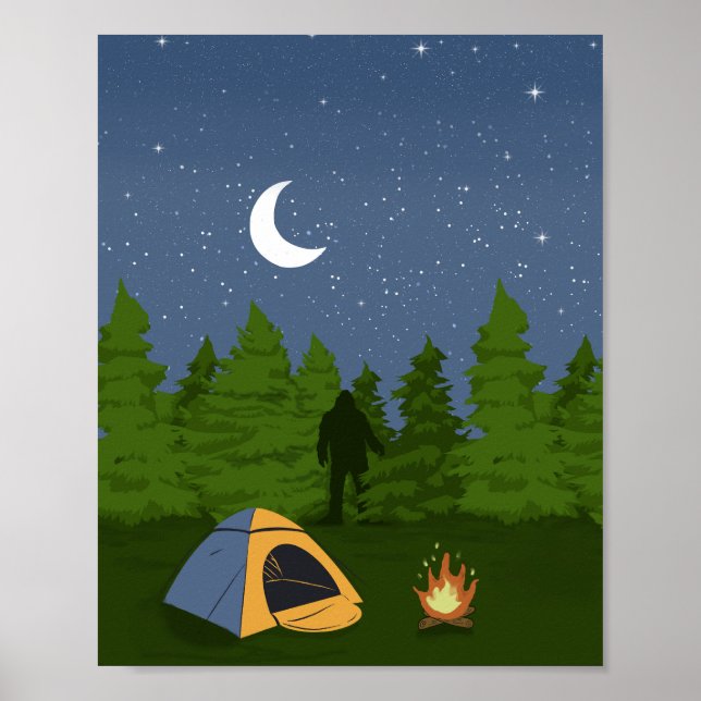 BigFoot Camping  Poster (Front)