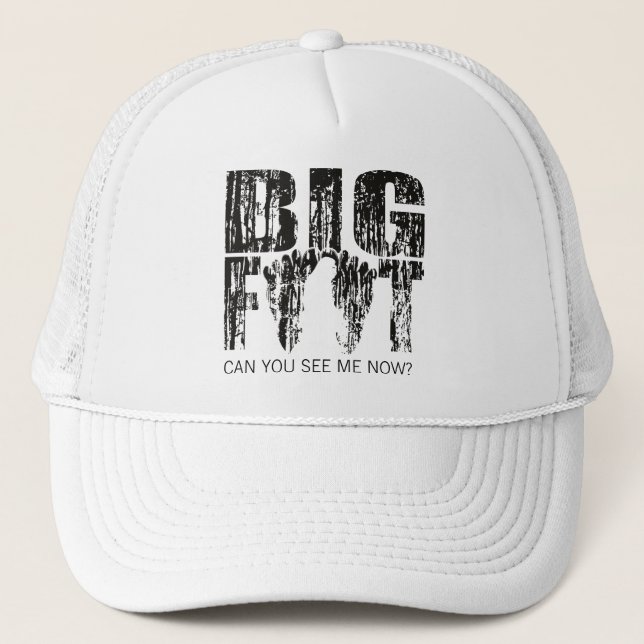 Bigfoot - Can You See Me Now? Hat (Front)