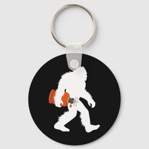 Bigfoot Carrying Propane Tank Sasquatch Bbq Gas Bu Key Ring