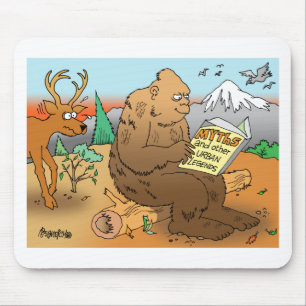 BIGFOOT CARTOON MOUSEPADS! MOUSE PAD