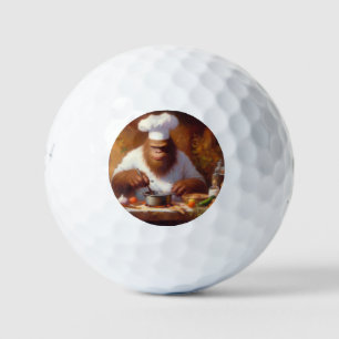 Bigfoot Chef Golf Balls