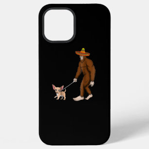 Bigfoot Chihuahua Dog Lover Dad Mum iPhone 12 Pro Max Case