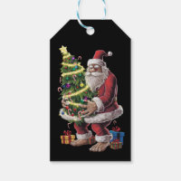 Bigfoot Christmas Tree Lights Xmas Sasquatch Lover