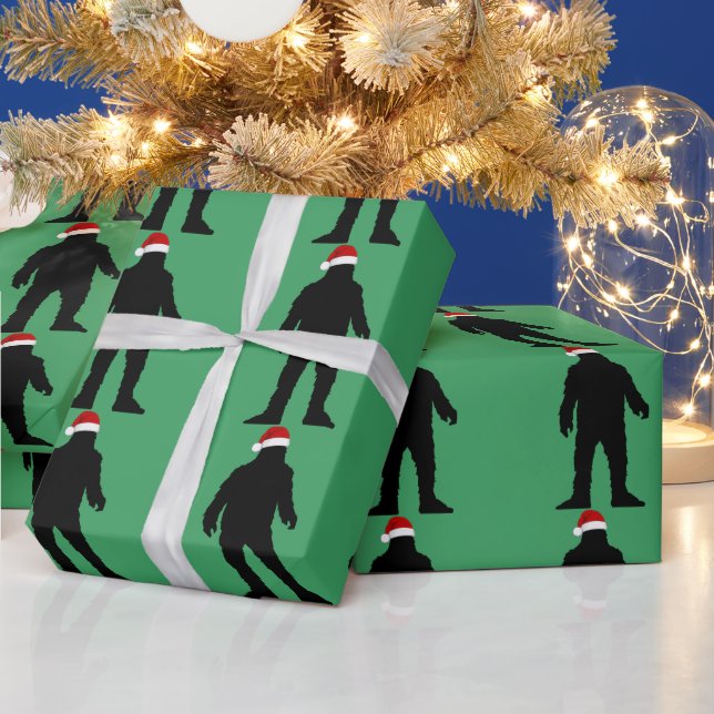 BIGFOOT CHRISTMAS  WRAPPING PAPER (Holidays)