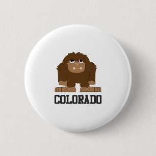 Bigfoot Colorado 6 Cm Round Badge
