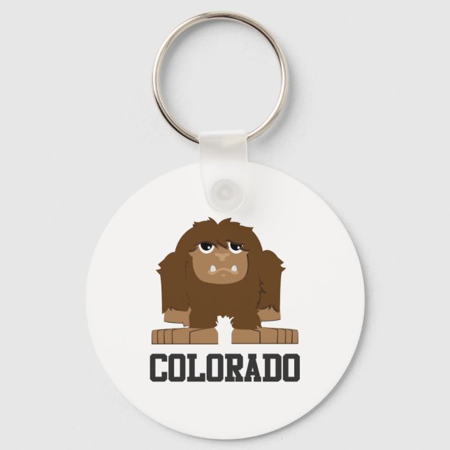 Bigfoot Colorado Key Ring (Front)