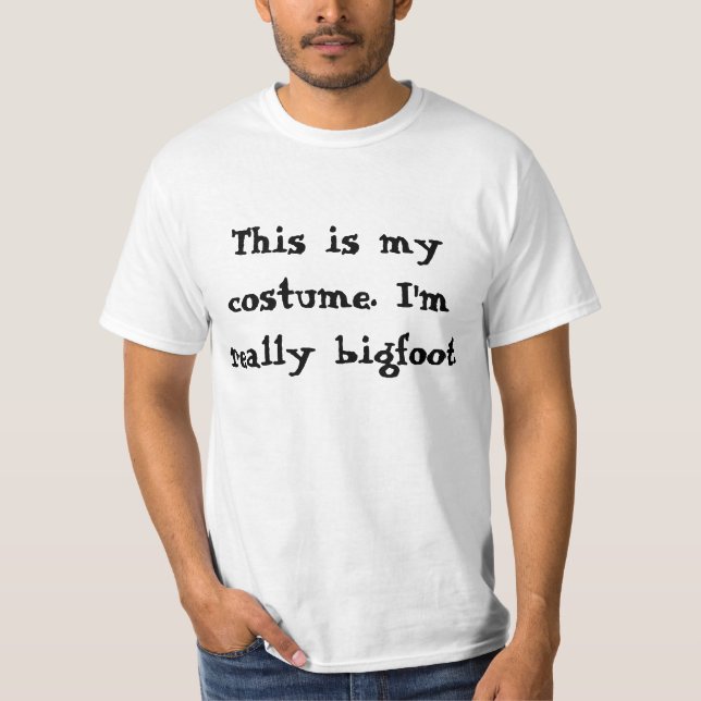 Bigfoot Costume T-Shirt (Front)