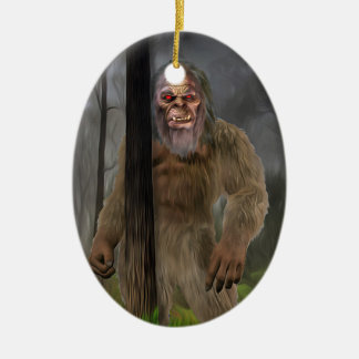 Bigfoot (Creeptid) Ceramic Tree Decoration