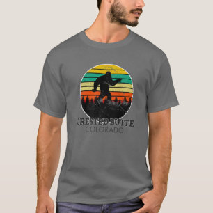 Bigfoot Crested Butte Colorado Sasquatch T-Shirt