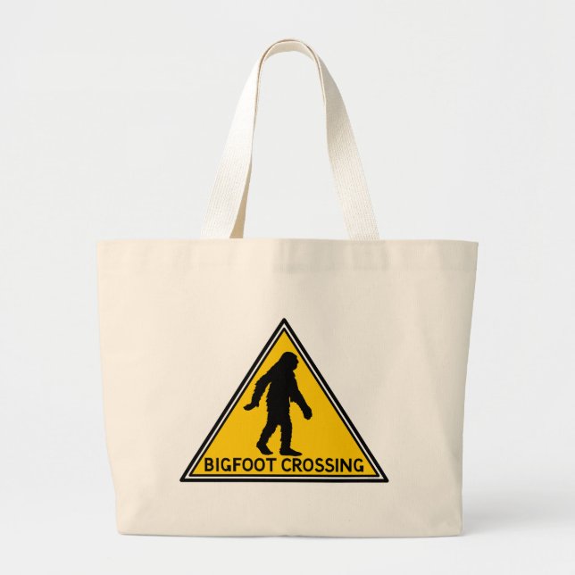 Bigfoot Crossing Reusable Bag (Front)
