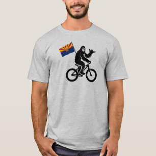 Bigfoot Cycling Arizona Flag T-Shirt
